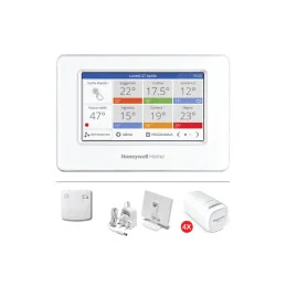 Evohome Kit 4 Zone con relè Caldaia - Base da Tavolo e Testine HR91 Evohome Kit 4 Zone con relè Caldaia - Base da Tavolo e Testine HR91